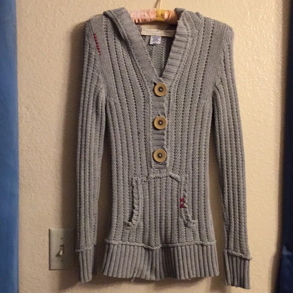 Project E Vintage Size S Hooded Sweater - Picture 2 of 6